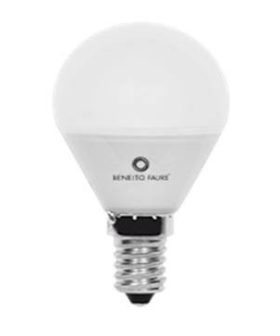 ESFERICA 5W E14 y E27 220V 360º LED de Beneito Faure