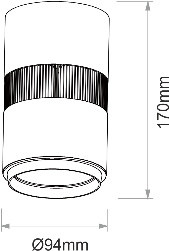 CITY 17W 110-240V 20º LED Bridgelux de Beneito Faure