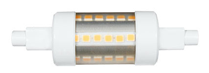 LINEAL TUBULAR 5W R7S 78MM 220V 360º LED de Beneito Faure