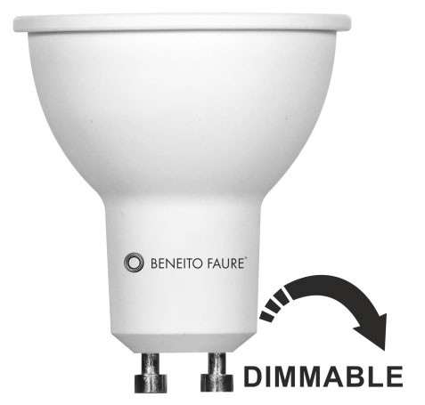 SYSTEM GU10 8W 220V 60º DIMMABLE LED de Beneito Faure