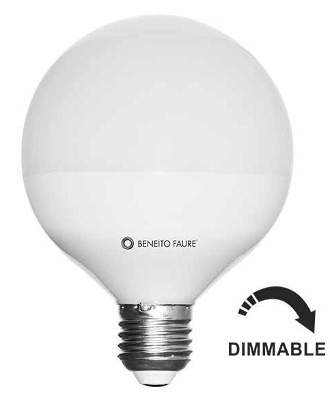 GLOBO 10W E27 220V 360º DIMMABLE LED de Beneito Faure