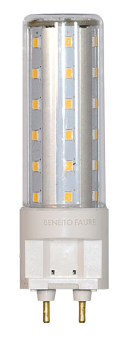 HQI G12 TUBULAR 10W 220V 360º LED de Beneito Faure