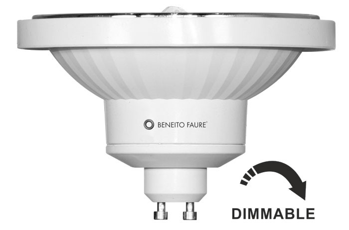 LYNK AR111 13W GU10 220V 45º DIMMABLE LED de Beneito Faure