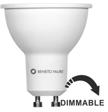 HOOK GU10 6W 220V 60º DICHROIC EFFECT DIMMABLE LED de Beneito Faure