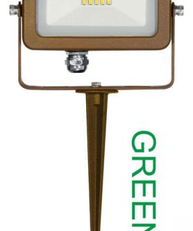 Estaca LED SKY CORTEN ALUMINIUM 10W 220-240V 110º de Beneito Faure
