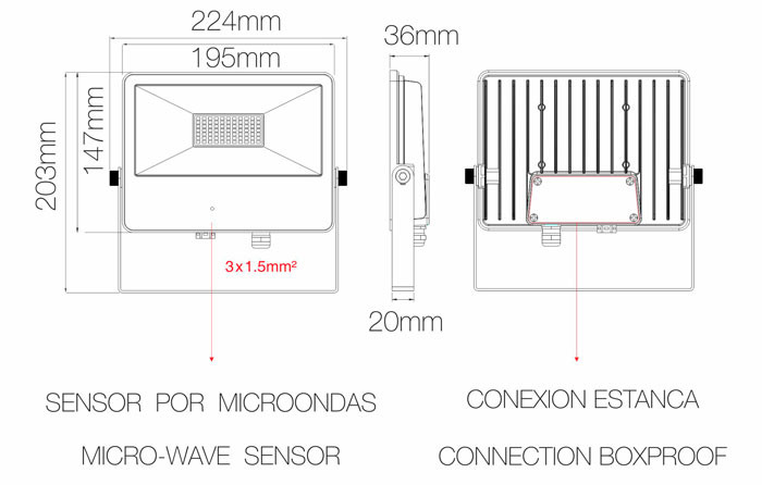 SKY MICROWAVE SENSOR de Beneito Faure