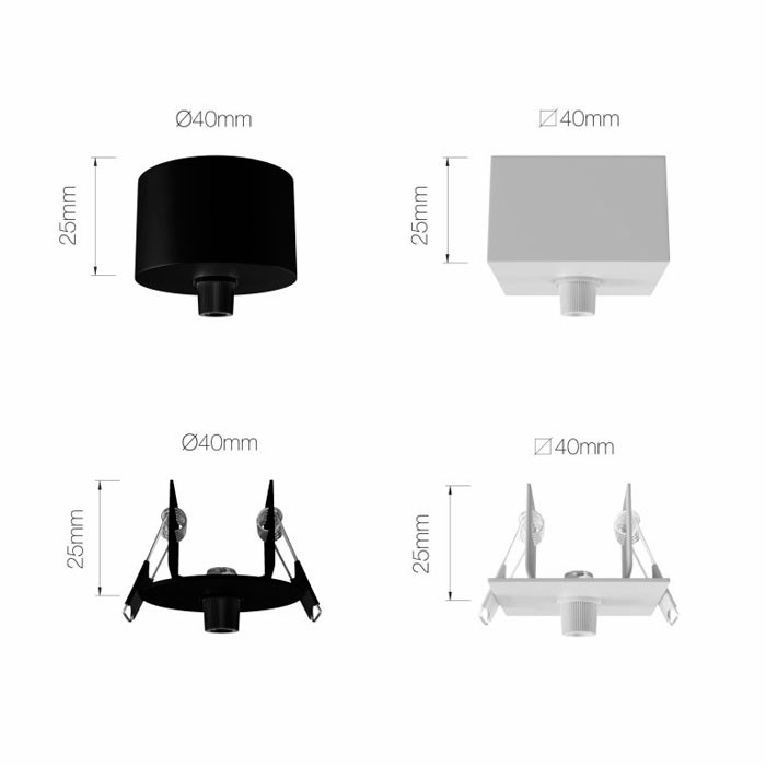 Accesorios de superficie para PULSAR 3.5W de Beneito Faure