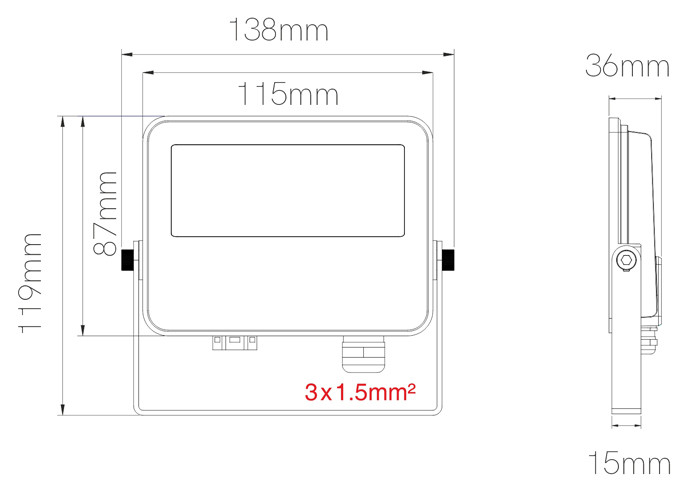 LED SKY SWITCH 10W de Beneito Faure