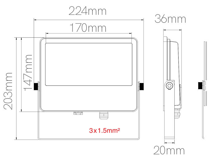 LED SKY SWITCH 40W de Beneito Faure