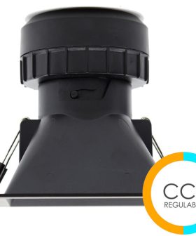 Downlight LED PULCOM cuadrado 8W de Beneito Faure