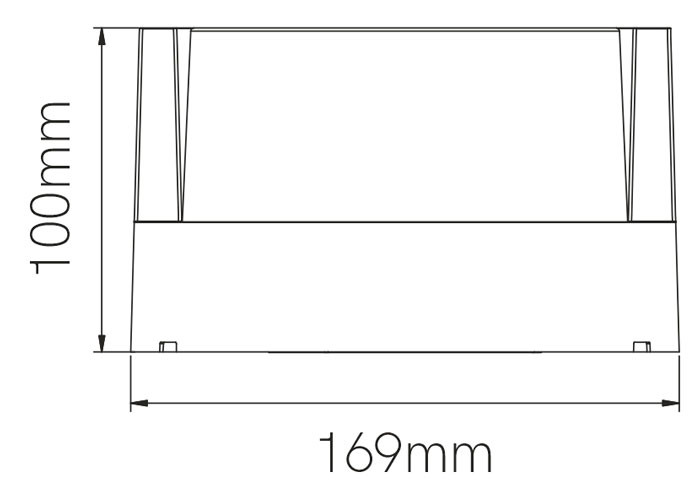 Aplique exterior LED BLIS redondo 15W de Beneito Faure