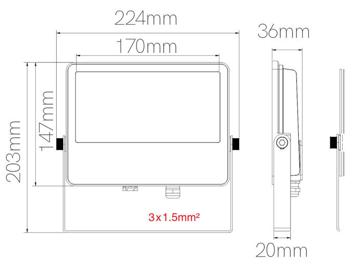 Proyector LED SKY SWITCH de Beneito Faure