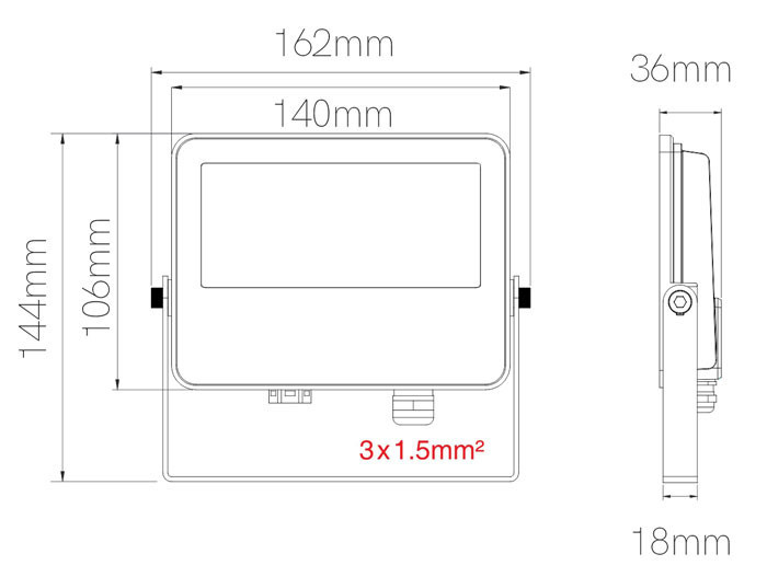 Proyector LED SKY SWITCH de Beneito Faure