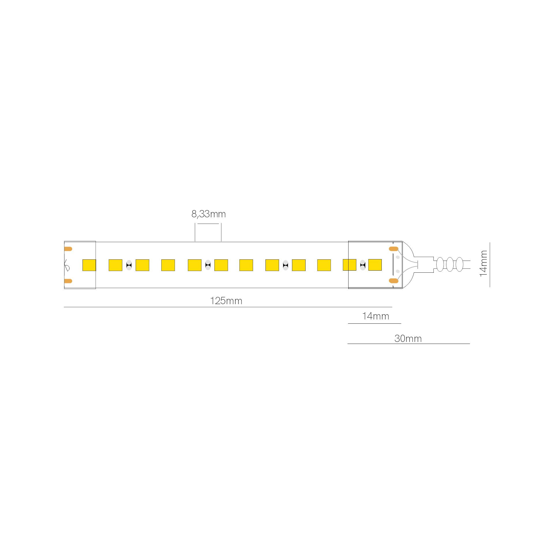 Tira LED FINE-41 MEAT de Beneito Faure